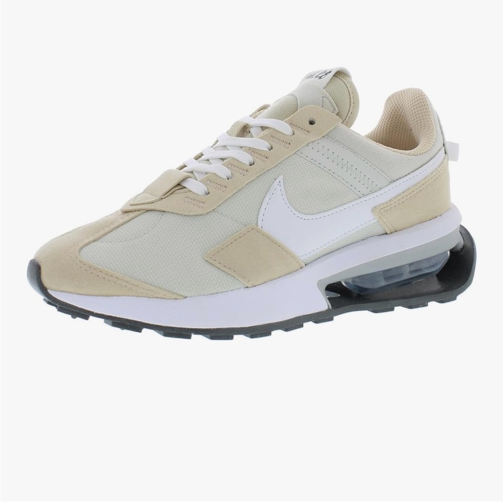 Nike Women's Air Max Beige and White Sneakers